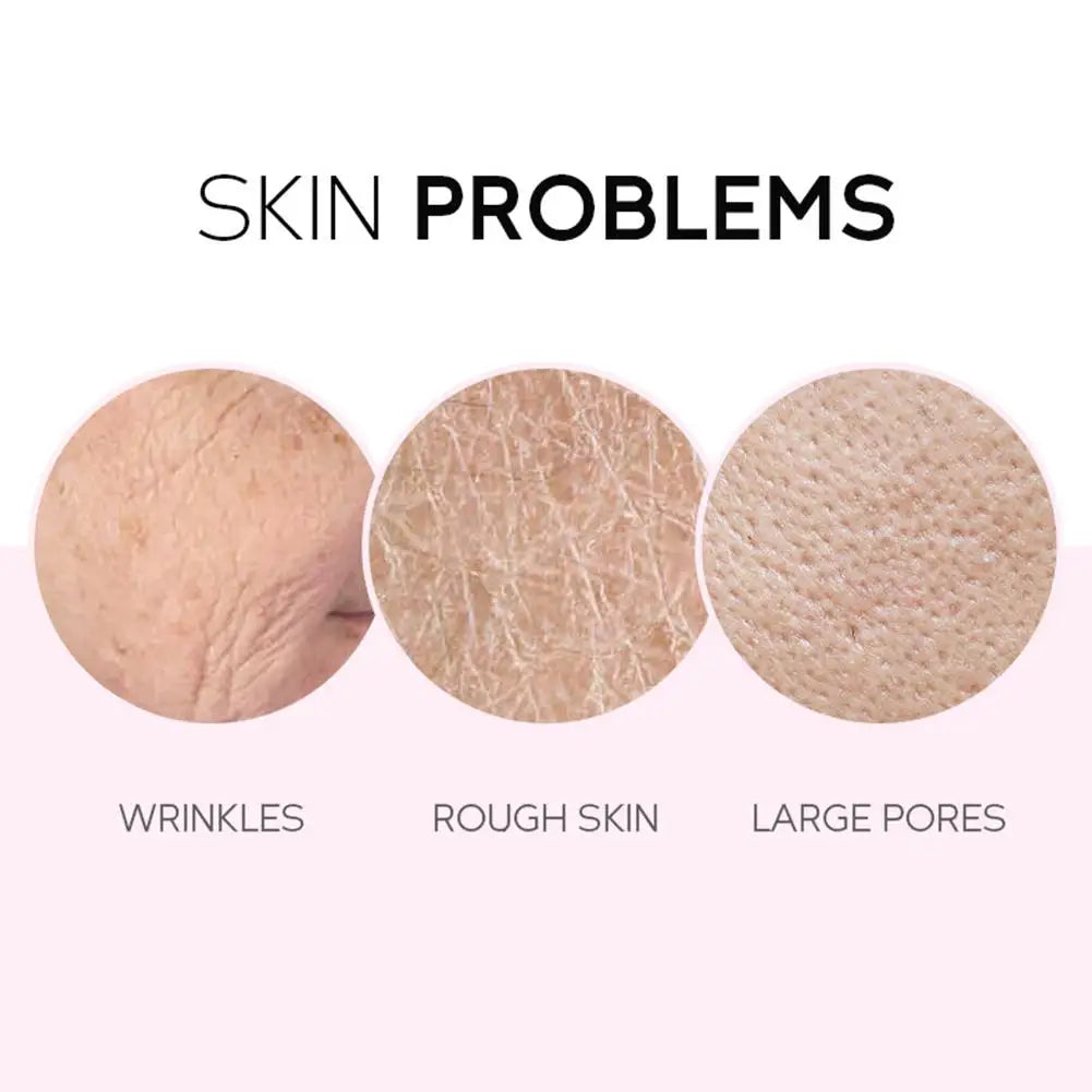 Set de 3 o 5 piezas para el cuidado de la piel con extracto de Sakura: incluye crema facial, sérum, tónico, limpiador facial, protector solar y crema para el contorno de ojos; presentado en caja de regalo.