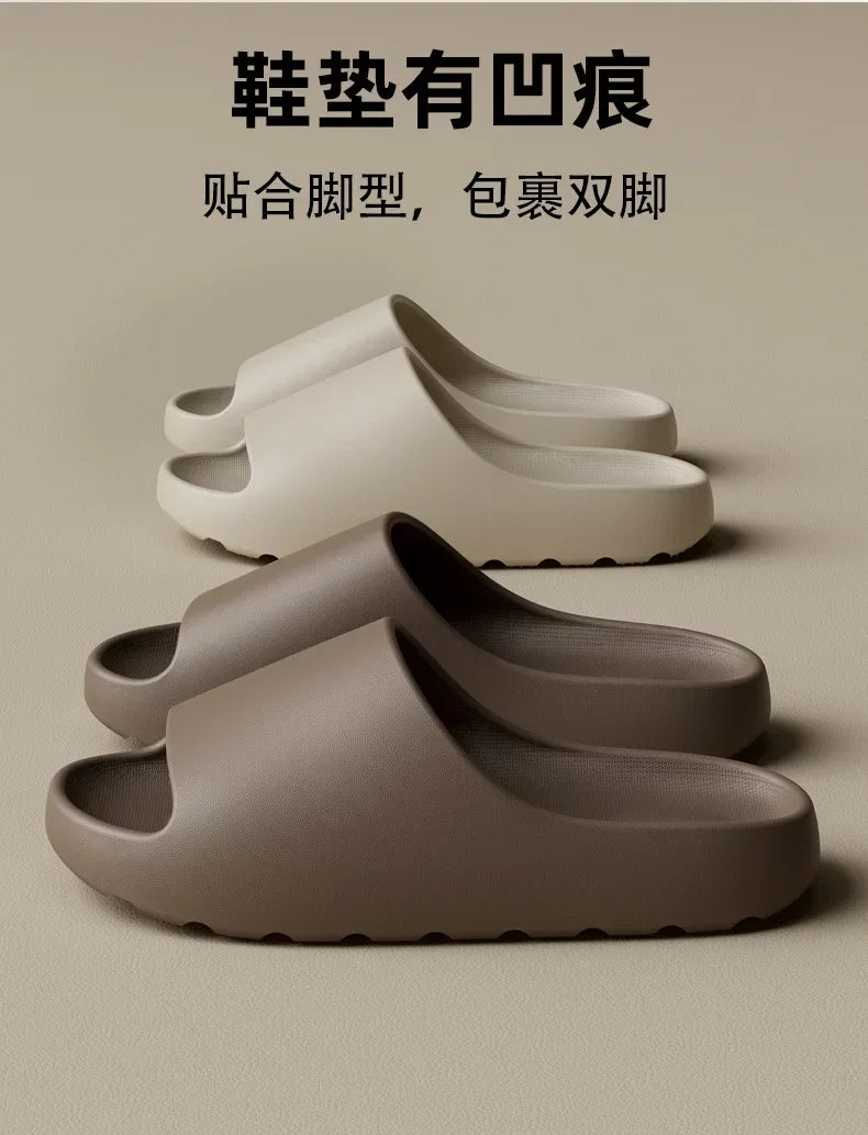 Zapatillas de casa para hombre y mujer de EVA, ligeras y con suela blanda; calzado casual tipo chancla de alta calidad, disponible en stock.