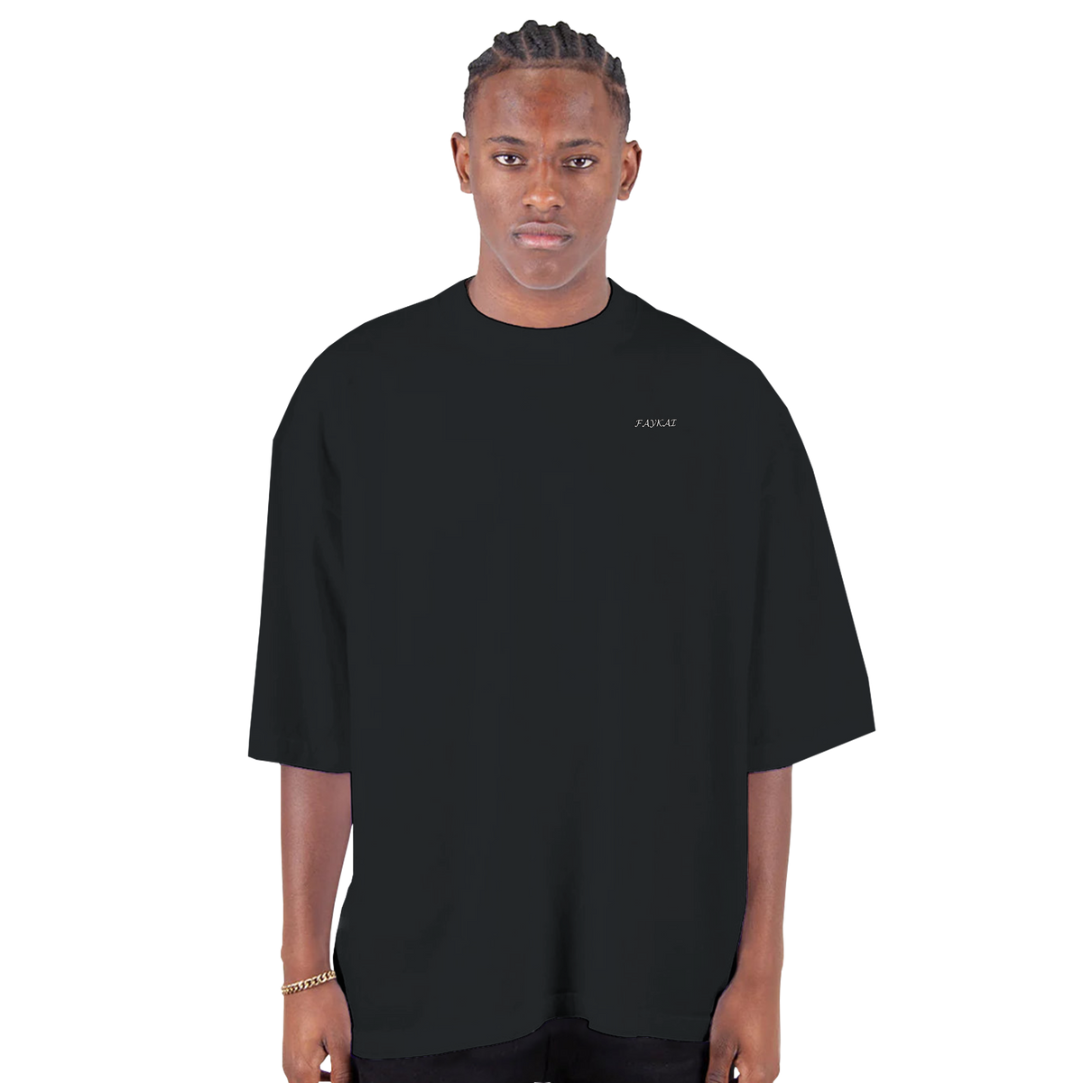 Camiseta de hombre y2k sencilla