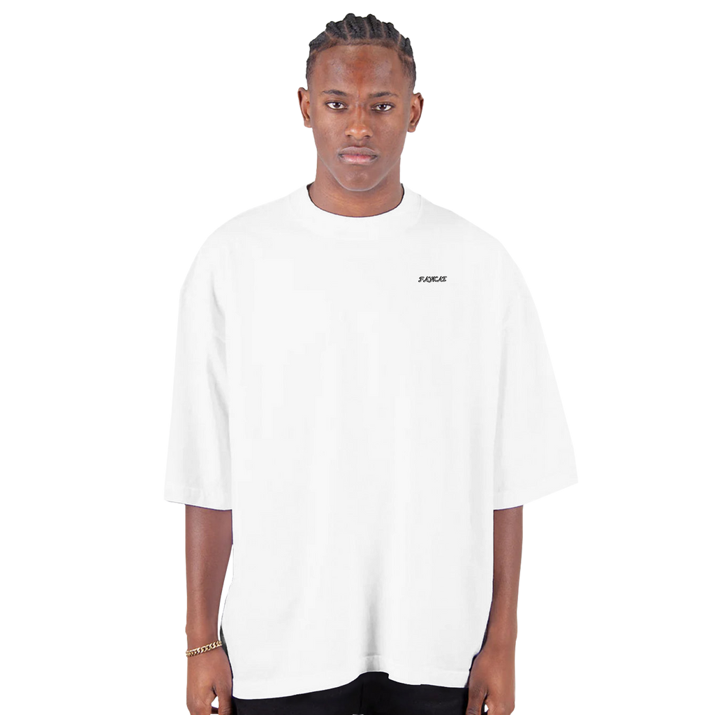 Camiseta de hombre y2k sencilla